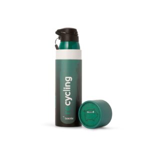 reboottle ® RECYCLING thermo Verde & Negro